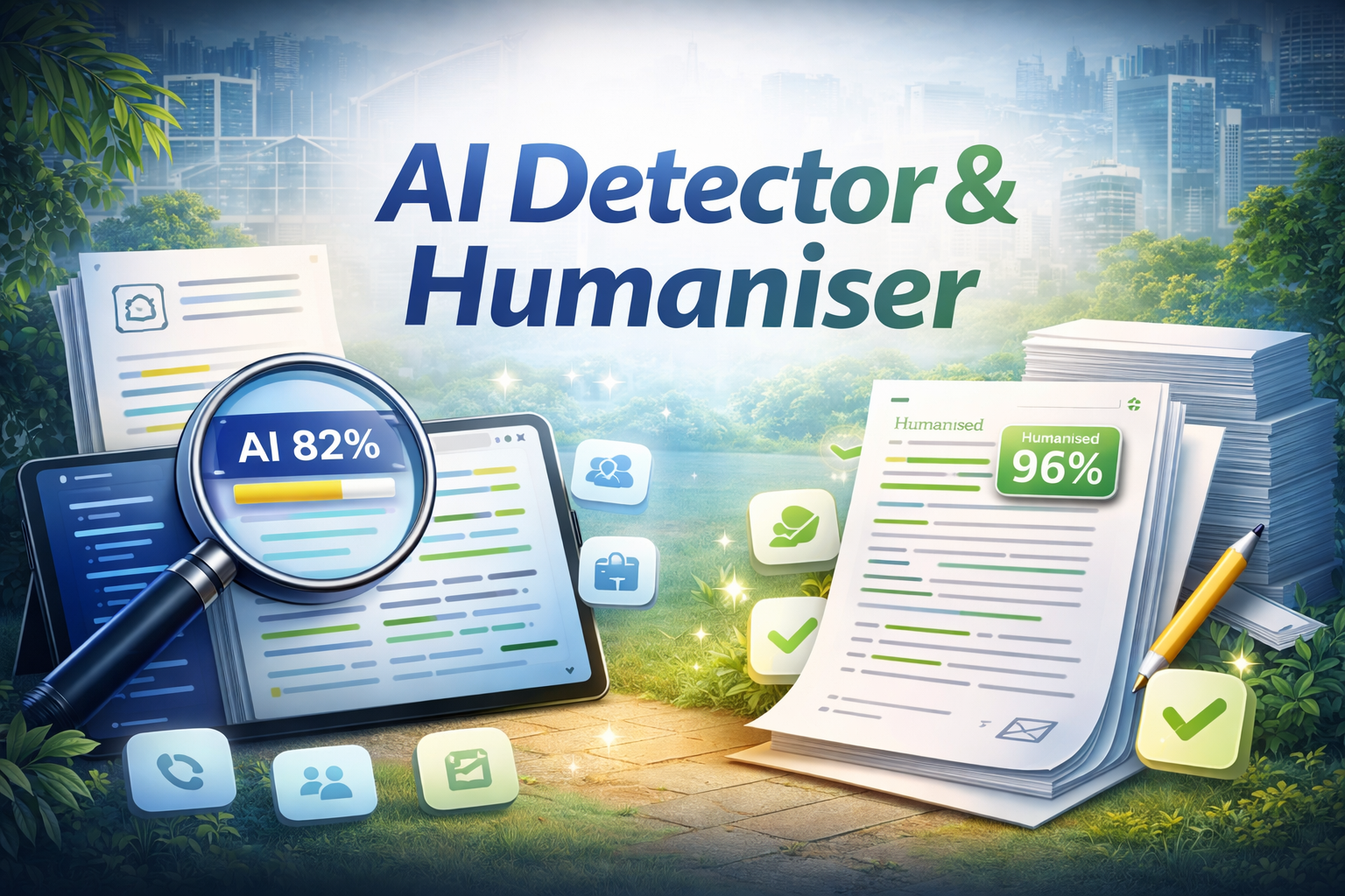 Humaniser — AI Content Detector & Rewriter