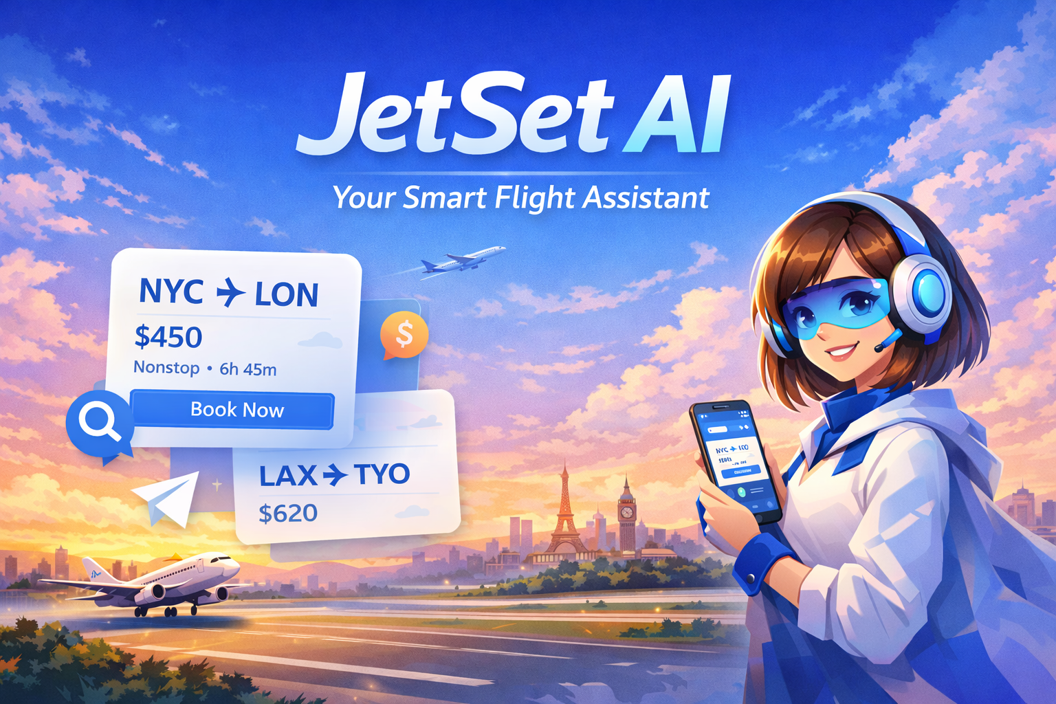 JetSet AI — AI-Powered Flight Search