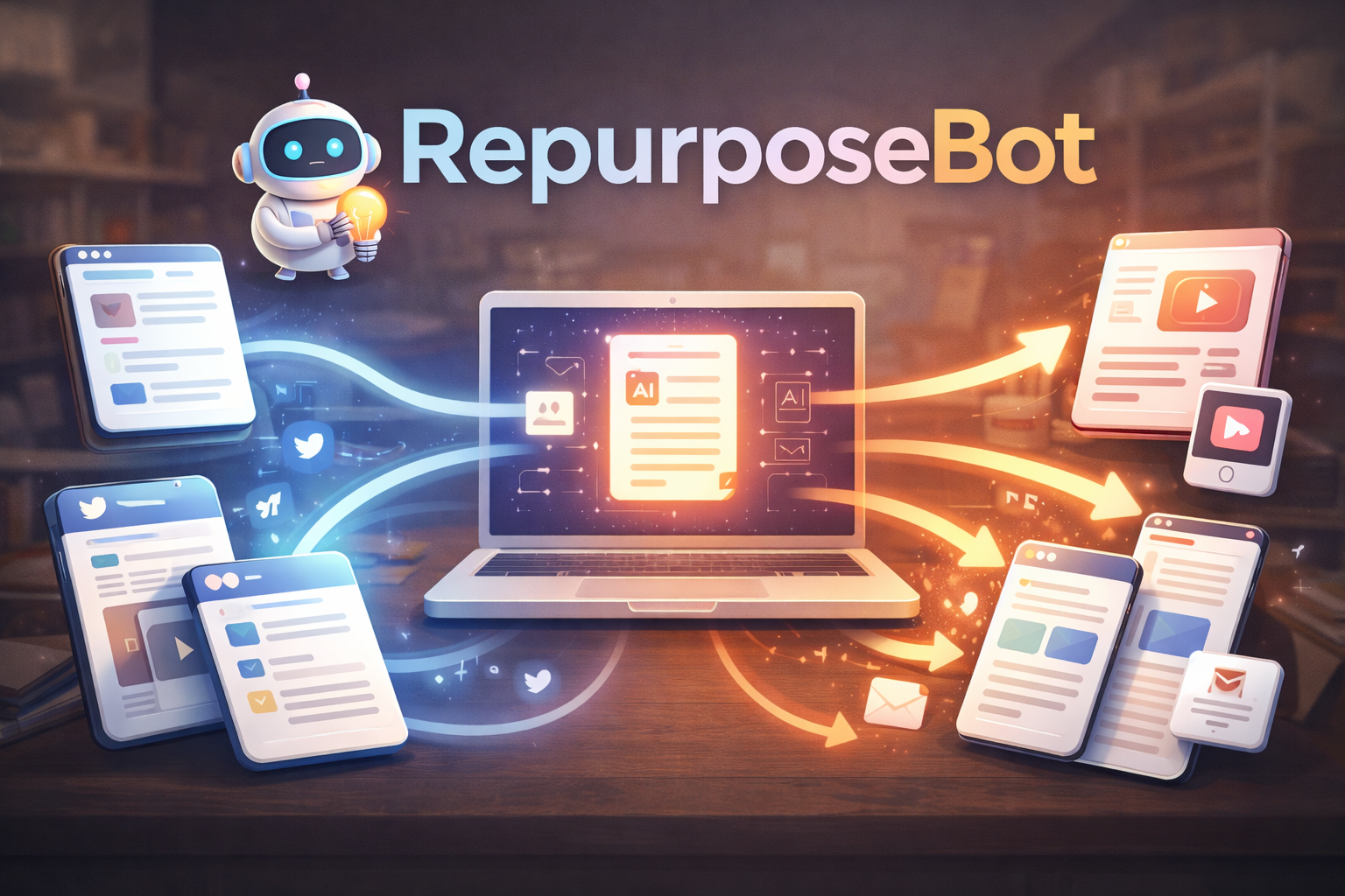 RepurposeBot — AI Content Repurposing Platform